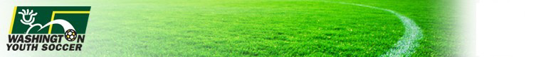 Washington Youth Soccer Referee Registration banner